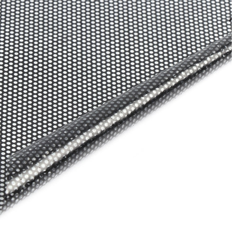 Car Electrostatic Sunshade Stickers Window Glass Sunscreen Heat Insulation Stickers Taiwanese Point Hole Film(120 x 60cm) by buy2fix