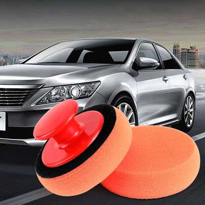 3 Sets Handle Polished Waxing Sponge Car Waxing Wash Tool(3 Handle +12 Sponge) - Polishing Machine & Accessories by buy2fix | Online Shopping UK | buy2fix