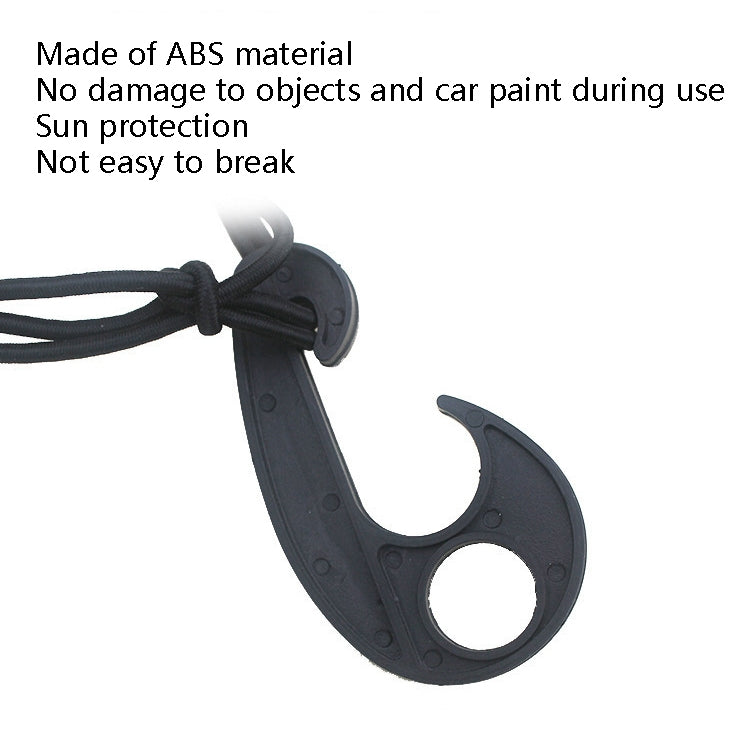 General-purpose Car Roof Sundries Net Bag Luggage Net Car Storage Bag(Black) by buy2fix