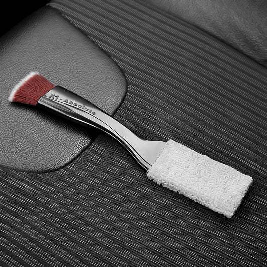Car Air-Conditioned Air Outlet Cleaning Brush Car Interior Cleaning Tool Dust  Soft Hair Brush(Black) - Car Washer & Accessories by buy2fix | Online Shopping UK | buy2fix