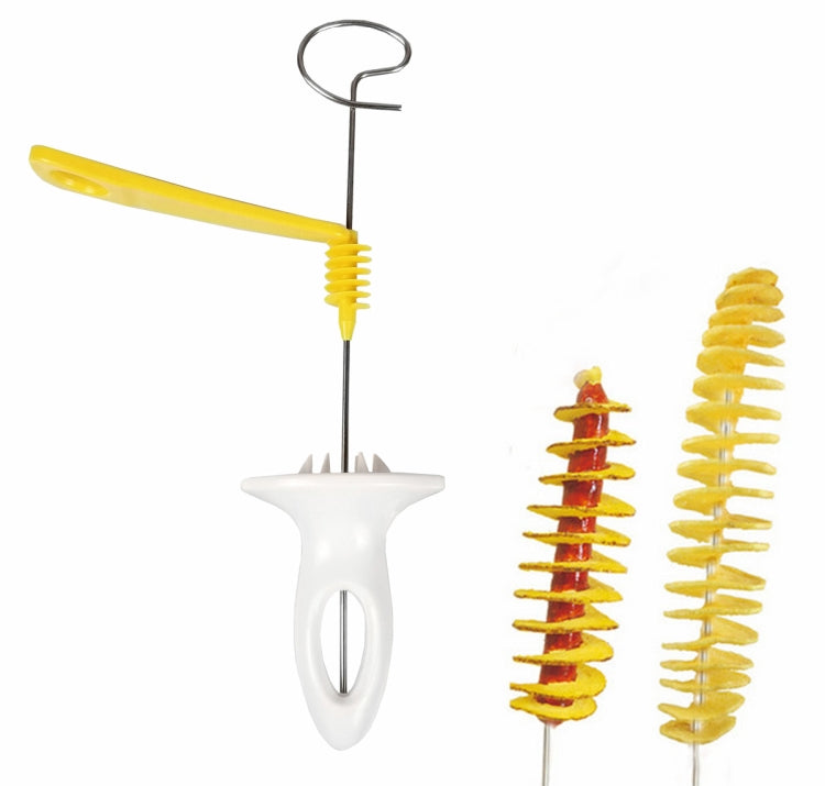 Tornado Potato Spiral Cutter Slicer Potato Chips Cooking Tools - Cutter & Peeler by buy2fix | Online Shopping UK | buy2fix