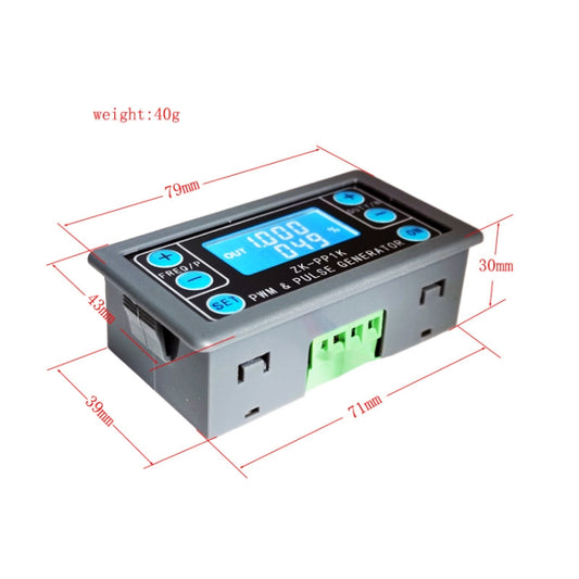ZK-PP1K PWM Signal Generator 1Hz-150KHz PWM Pulse Frequency Duty Cycle Adjustable Square Wave Generator - Other Accessories by buy2fix | Online Shopping UK | buy2fix