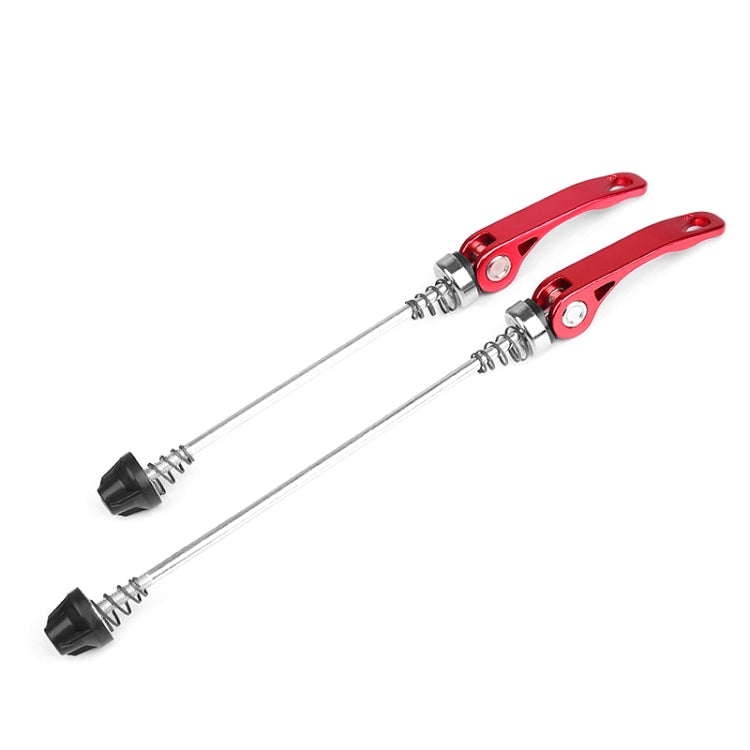 3 Sets BG-M5147 Mountain Bike Hub With Long Quick Release Lever(Red) - Quick Release by buy2fix | Online Shopping UK | buy2fix