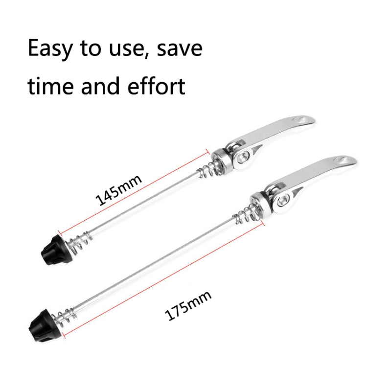 3 Sets BG-M5147 Mountain Bike Hub With Long Quick Release Lever(Blue) - Quick Release by buy2fix | Online Shopping UK | buy2fix