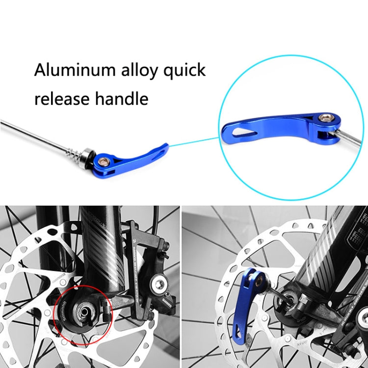 3 Sets BG-M5147 Mountain Bike Hub With Long Quick Release Lever(Gold) - Quick Release by buy2fix | Online Shopping UK | buy2fix