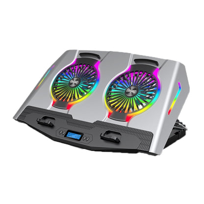 ICE COOREL USB Laptop Radiator Computer Mute Cooling Bracket, Colour: N9 Standard Version (Silver) - Cooling Pads by ICE COOREL | Online Shopping UK | buy2fix