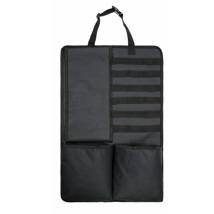 2 PCS Car Seat Back Hanging Bag Oxford Cloth Storage Bag(Black) by buy2fix