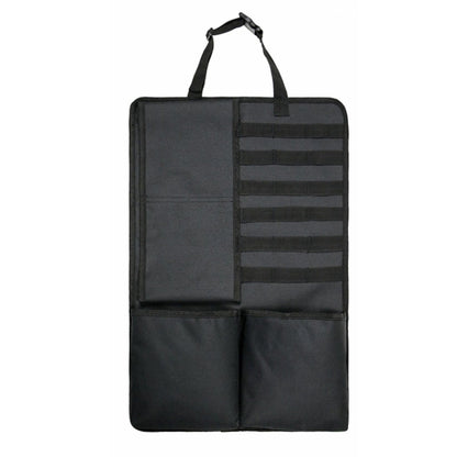 2 PCS Car Seat Back Hanging Bag Oxford Cloth Storage Bag(Black) by buy2fix