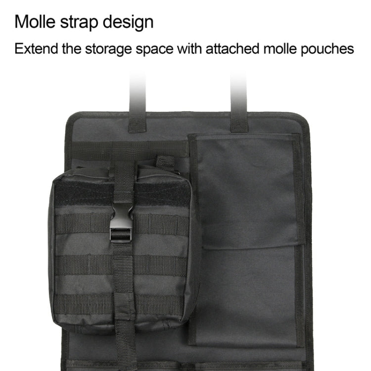2 PCS Car Seat Back Hanging Bag Oxford Cloth Storage Bag(Black) by buy2fix