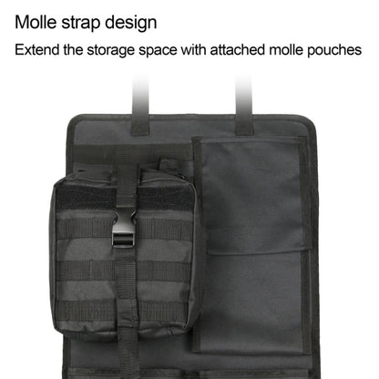 2 PCS Car Seat Back Hanging Bag Oxford Cloth Storage Bag(Black) by buy2fix