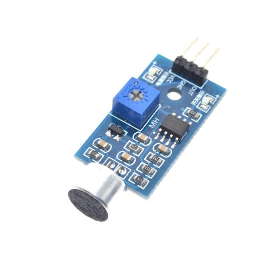 10 PCS Sound Detection Sensor Module Microphone Module Voice Control Whistle Switch For Arduino(Blue Board) - Sensor Module by buy2fix | Online Shopping UK | buy2fix