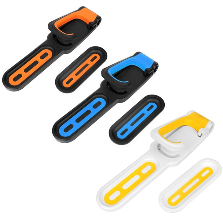 BG-R16 Bicycle Folding Wall Movable Hook Bicycle Mountain Bike Display Rack Parking Rack(Black Blue) by buy2fix