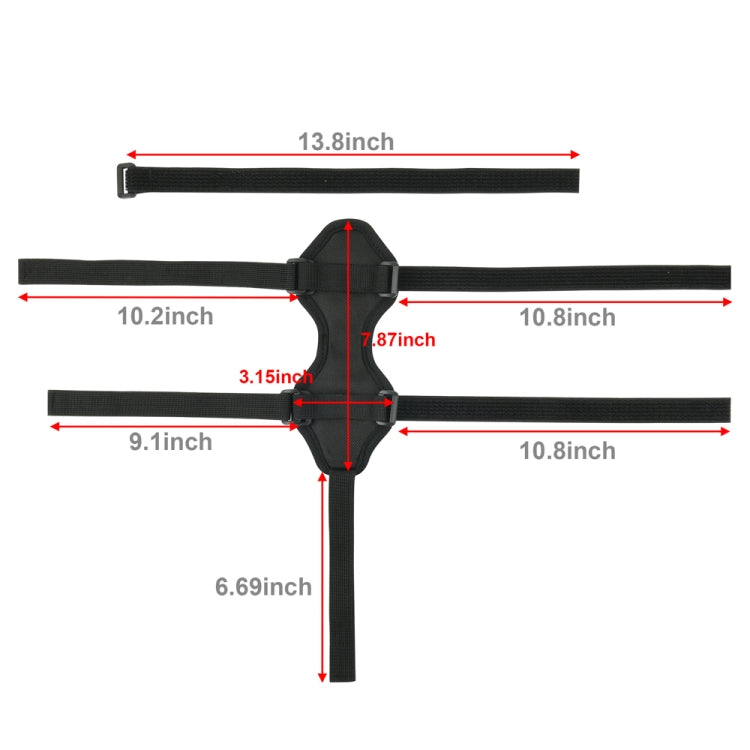 Bicycle Audio Fixing Strap Outdoor Cycling Water Cup Strap(Black) by buy2fix