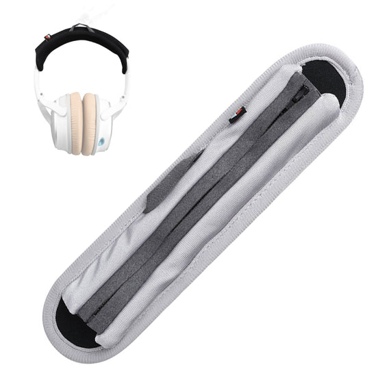 10 PCS G12S Headset Earphone Protection Cover Neoprene Head Beam Protection Pad(Large-Gray) - Earmuff & Pad by buy2fix | Online Shopping UK | buy2fix
