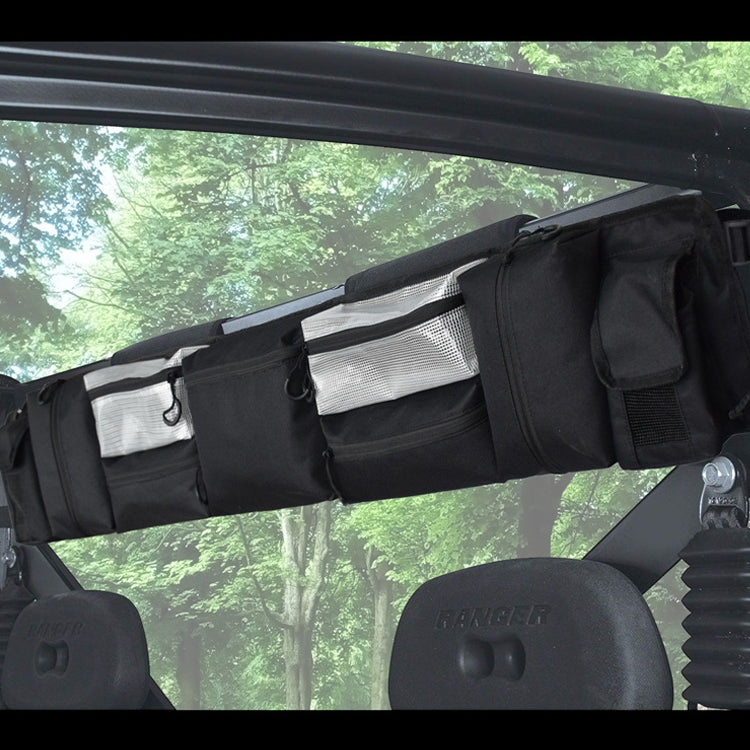 Large-Capacity Car Outdoor Bag Practical And Wear-Resistant Riding Front Bag(Black) - Bags & Luggages by buy2fix | Online Shopping UK | buy2fix
