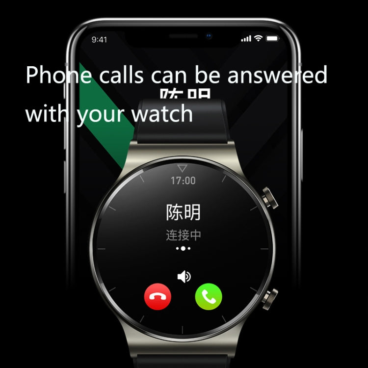 UM91 TWS Bluetooth Headset Smart Watch MP3 Music Sports Business Bluetooth Call Watch(Black) by buy2fix