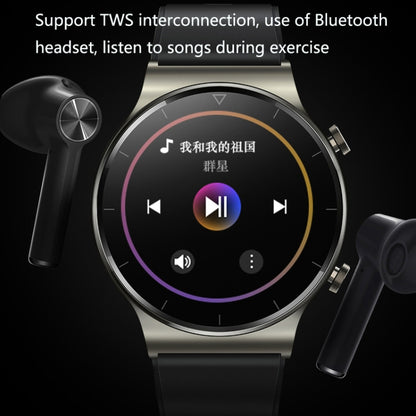 UM91 TWS Bluetooth Headset Smart Watch MP3 Music Sports Business Bluetooth Call Watch(Black) by buy2fix