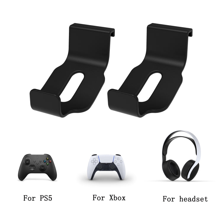 GP-510 Storage Bracket For PS5 / XBOX / XSX Controller / Headset(Black) by buy2fix