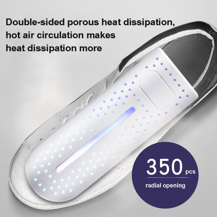10W Household Shoe Dryer Shoe Deodorant Shoe Dryer Smart Timed Folding Shoe Baker Socks Dryer With Purple Lamp EU Plug - Dryers & Accessories by buy2fix | Online Shopping UK | buy2fix