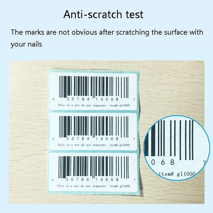 Sc5030 Double-Row Three-Proof Thermal Paper Waterproof Barcode Sticker, Size: 40 x 30 mm (5000 Pieces) by buy2fix