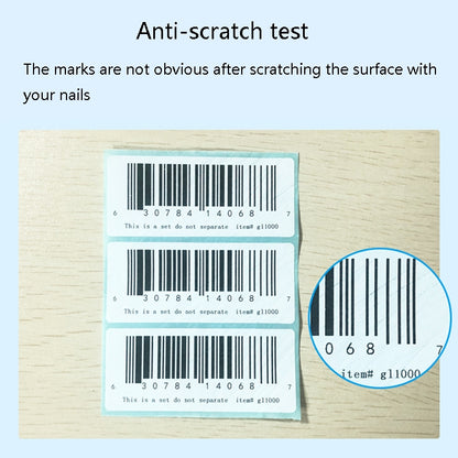 Sc5030 Double-Row Three-Proof Thermal Paper Waterproof Barcode Sticker, Size: 40 x 30 mm (5000 Pieces) by buy2fix