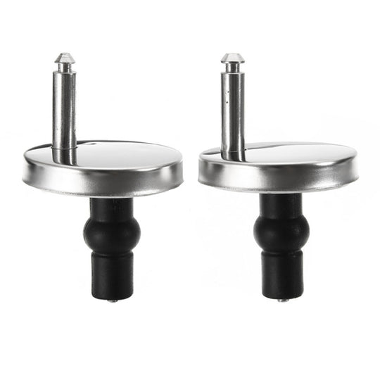 1 paire d'écrou d'installation de charnière de siège de toilette en alliage de Zinc 3903, vis d'installation à dégagement rapide (accessoires de couvercle de toilette)