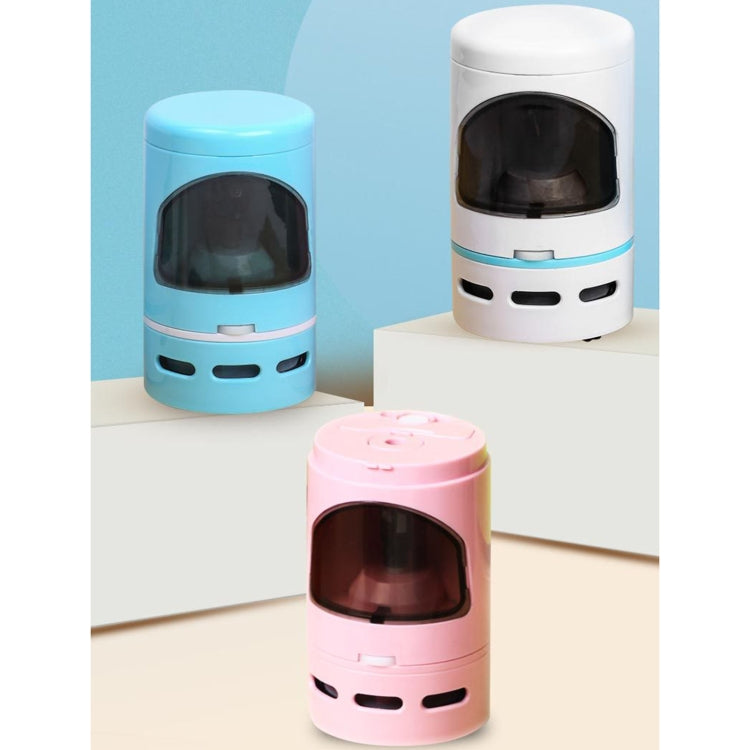 XCQ-01 Multifunctional Desktop Vacuum Cleaner with Pencil Sharpener Function(White) by buy2fix