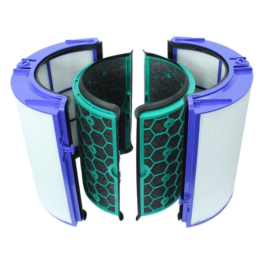 Air Purifier Filter Accessories For Dyson TP04 / DP04 / HP04，Specification： 1 set Filter + 1 Set Activated Carbon - For Dyson Accessories by buy2fix | Online Shopping UK | buy2fix