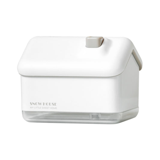 QB2020-008-G1 Mini Snow House Air Humidifier USB Bedroom Christmas Humidifier(White) - Air Purifiers & Accessories by buy2fix | Online Shopping UK | buy2fix