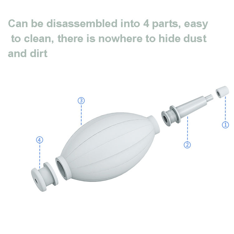 Rubber Mini Air Dust Blower Cleaner for Mobile Phone / Computer / Digital Cameras, Watches and other Precision Equipment -  by buy2fix | Online Shopping UK | buy2fix