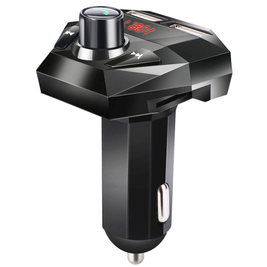 G18 Car Bluetooth Hands-Free MP3 Player Dual USB Bluetooth Charge FM Transmitter Bluetooth Receiver(Black) - Bluetooth Car Kits by buy2fix | Online Shopping UK | buy2fix