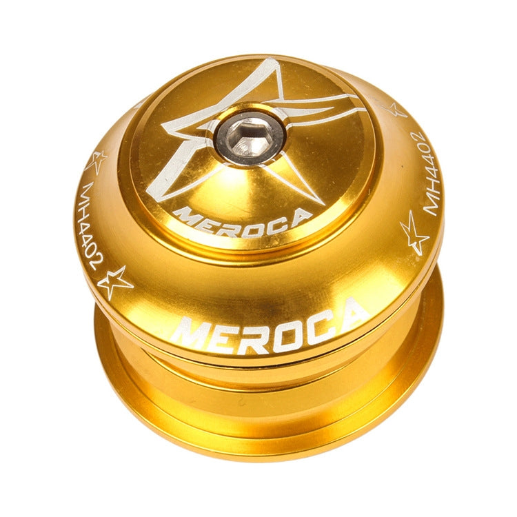 MEROCA Bearing Bowl Mountain Tower 44mm Built-In Straight Tube Bowl(Gold) by MEROCA