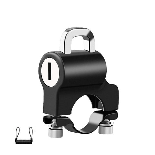 Electric Car Helmet Lock Anti-Theft Fixed Multi-Function Lock Bicycle Handle Fixed Helmet Anti-Theft Lock Helmet Lock + Reminder Rope by buy2fix