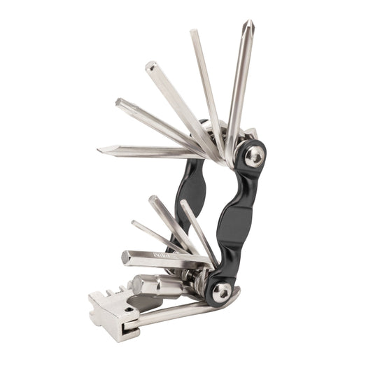BG-9835D Bicycle Multi-Function Maintenance Curved 11 In 1 Tool Mountain Highway Bike With Interception Machine Combination Tool(black) - Maintenance tools by buy2fix | Online Shopping UK | buy2fix