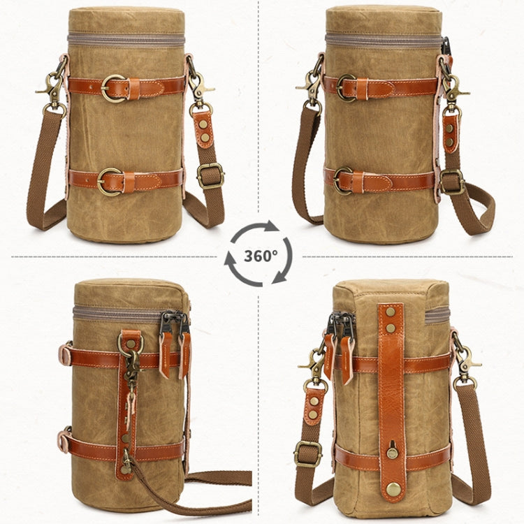 K-807 SLR Camera Storage Bag Waterproof Canvas Photography Liner Bag, Colour: S (Blue) by buy2fix