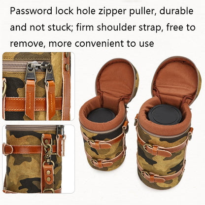 K-807 SLR Camera Storage Bag Waterproof Canvas Photography Liner Bag, Colour: S (Blue) by buy2fix