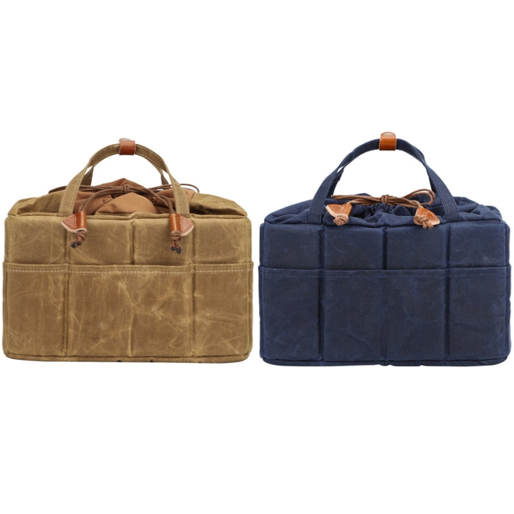 K707 Portable SLR Lens Liner Bag Camera Storage Bag(Khaki) by buy2fix