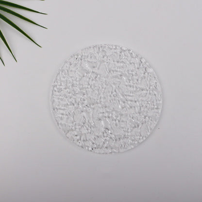 Round Diameter 15cm Acrylic Texture Background Board Photo Props Decorative Geometric Ornaments(Water Ripple) - Acrylic Props by buy2fix | Online Shopping UK | buy2fix