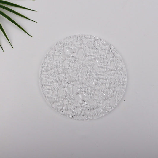 Round Diameter 15cm Acrylic Texture Background Board Photo Props Decorative Geometric Ornaments(Water Ripple) - Acrylic Props by buy2fix | Online Shopping UK | buy2fix