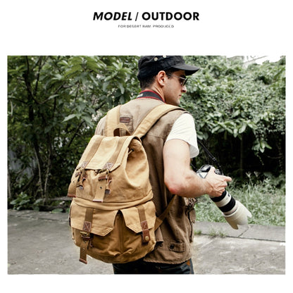 FB-1235-32 SLR Camera Canvas Bag Casual Shoulder Digital Bag(Green) by buy2fix