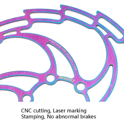 IIIPRO Bike Disc Mountain Bike Hollow Disc Dish Six Nail Brake Pad, Style: 160mm - Others by buy2fix | Online Shopping UK | buy2fix