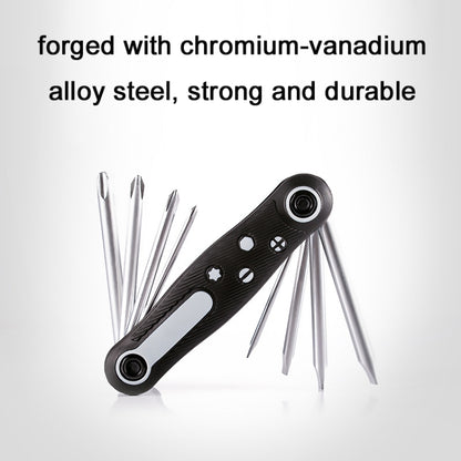 8 In 1 Bicycle Repair Portable Folding Allen Wrench(Phillips Slotted) - Maintenance tools by buy2fix | Online Shopping UK | buy2fix