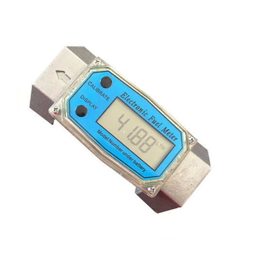 BD-H01 Electronic Display Turbine Flow Meter Metering Diesel Kerosene Methanol Urea Flow Meter Count Flow Meter, Specification: 1 Inch - Clocks & Car Meters by buy2fix | Online Shopping UK | buy2fix