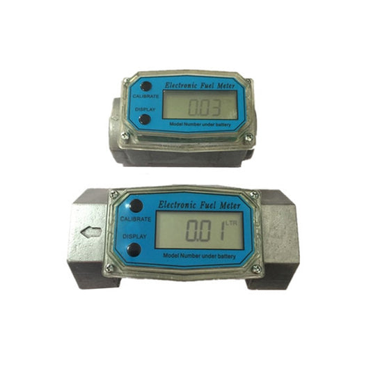 BD-H01 Electronic Display Turbine Flow Meter Metering Diesel Kerosene Methanol Urea Flow Meter Count Flow Meter, Specification: 1.5 Inch - Clocks & Car Meters by buy2fix | Online Shopping UK | buy2fix