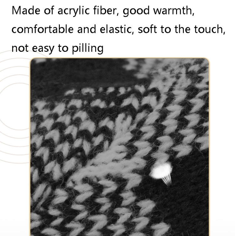 M3-BL Bluetooth LED Music Headset Hat Lady Warm Night Lighting Hat(Black White) by buy2fix