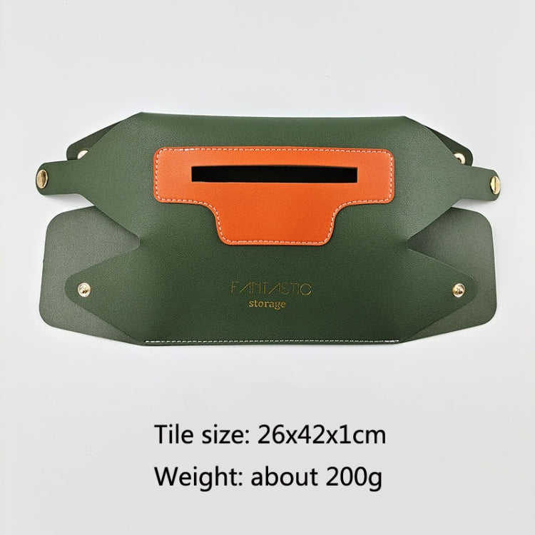 SJM0041 Car PU Paper Tissue Box Hotel Napkin Paper Box Toilet Paper Box(White) by buy2fix