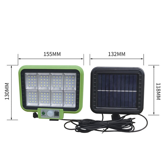8 x 12 LED Outdoor Waterproof Solar Split Type Wall Light Human Induction Garden Corridor Household Street Light - Solar Lights by buy2fix | Online Shopping UK | buy2fix