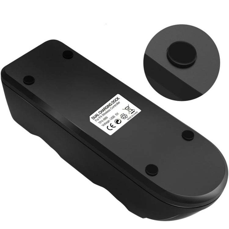 DOBE For PS4 Wireless Controller LED Charger Handle Charger - Charger & Power by DOBE | Online Shopping UK | buy2fix