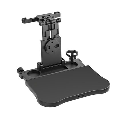 Car Seat Back 360 Degree Rotating Dining Table Board Multifunctional Folding Beverage Computer Rack(Black) by buy2fix