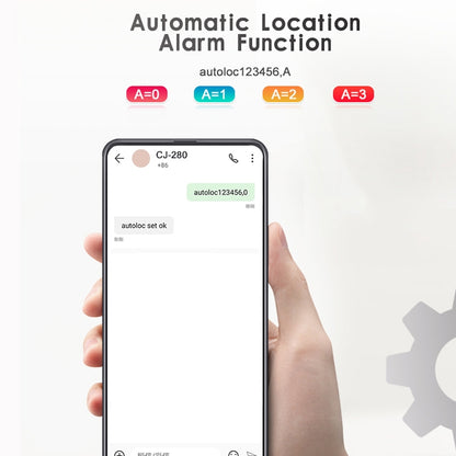CJ280 GPS Locator Wireless Strong Magnetic Positioning Tracker, Specification: 4G 10000mAh by buy2fix